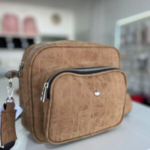 Bandolera Megan camel