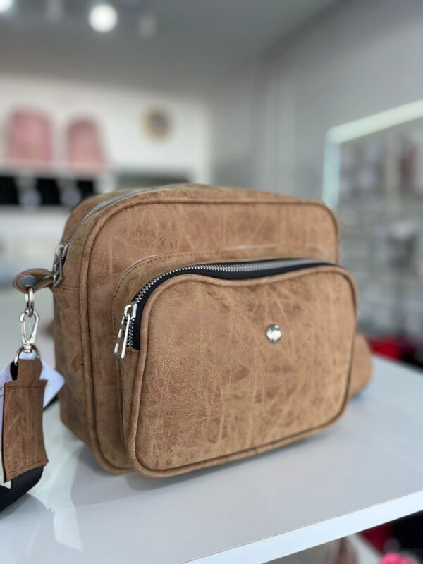 Bandolera Megan camel