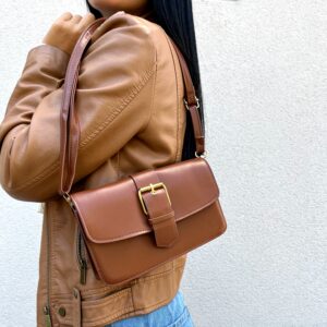 Cartera Malú marrón