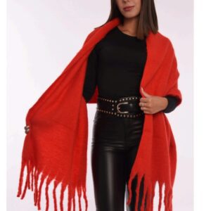 Bufandon nube Rojo
