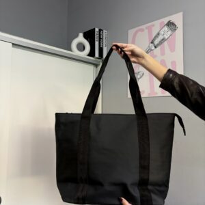Bolso Aura engomado negro